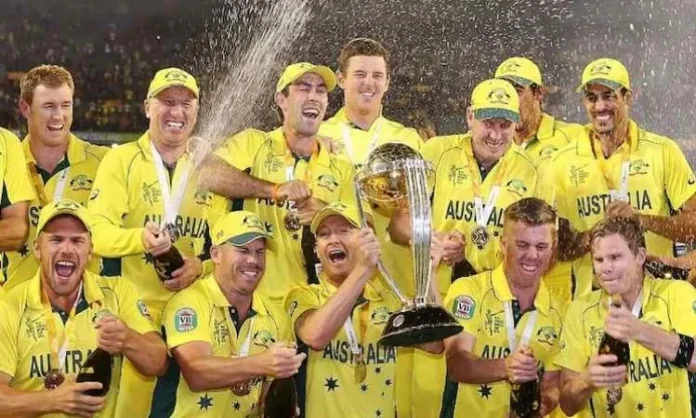 Australia cricket team timeline records